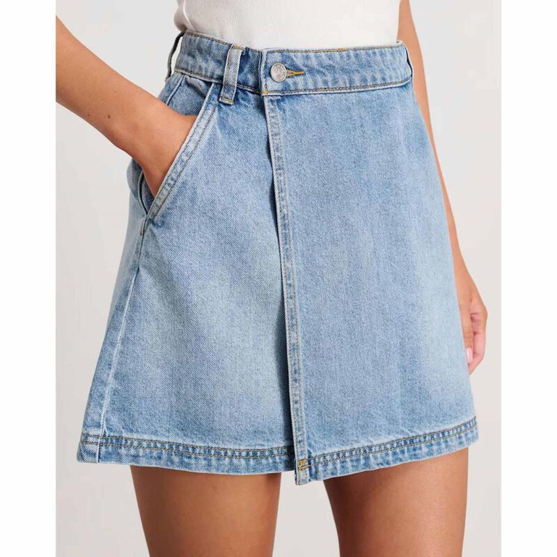 JAG Anais Mini Denim Skirt image number 6